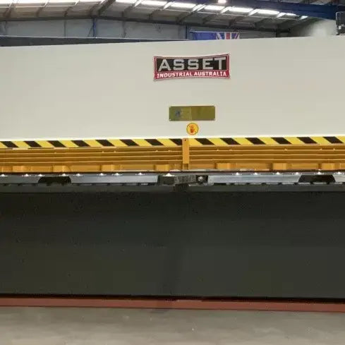 Hydraulic Guillotine SBHS-3206 3200x6.5mm E21S NC Programmable Backgauge Rear Sheet Supports