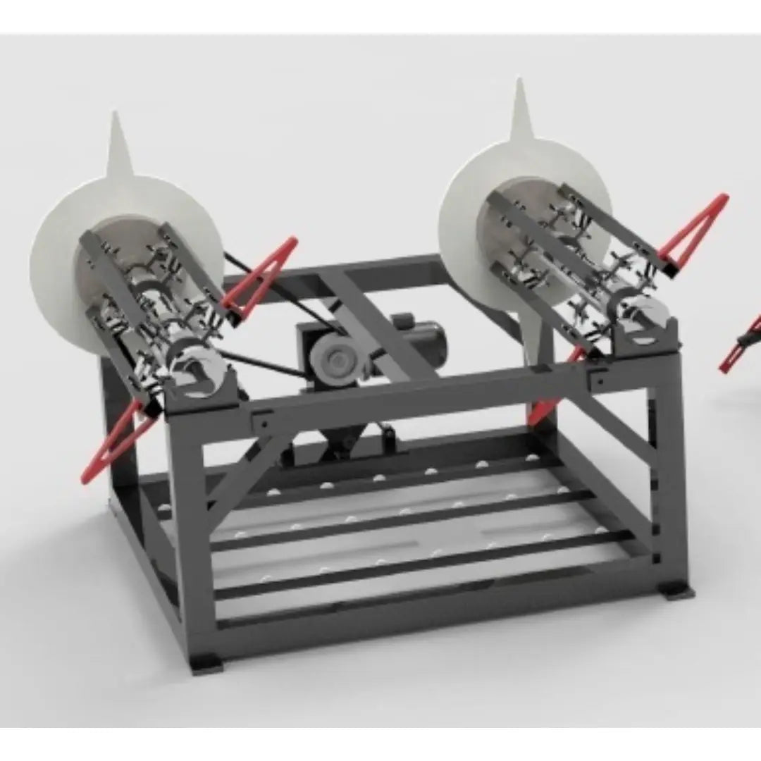 HVAC Auto Duct Line Model: AML-2, 1300mm, Twin Decoiler, Leveller/Grooving/Notching/Shearing