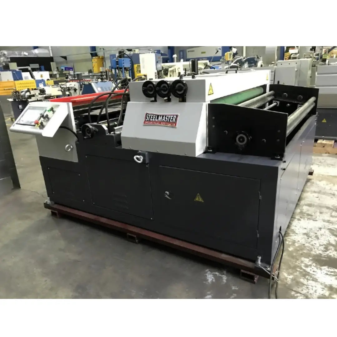 HVAC Auto Duct Line Model: AML-2, 1300mm, Twin Decoiler, Leveller/Grooving/Notching/Shearing