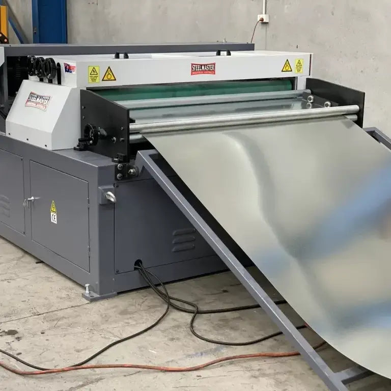 HVAC Automatic Duct Line Model: AML-1 – 1550mm Wide, Decoiler / Straightener /Grooving/Shearing