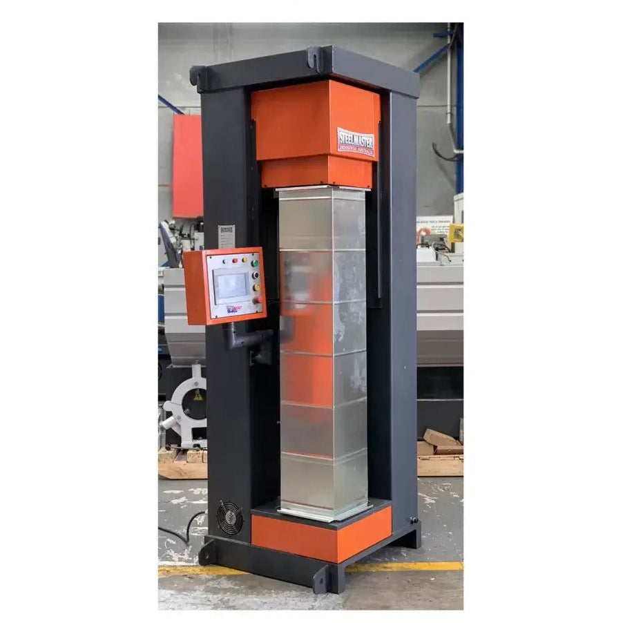HVAC - Double Sided Corner TDF / TDC Auto Corner Inserter. Steelmaster Model: CC1-1600
