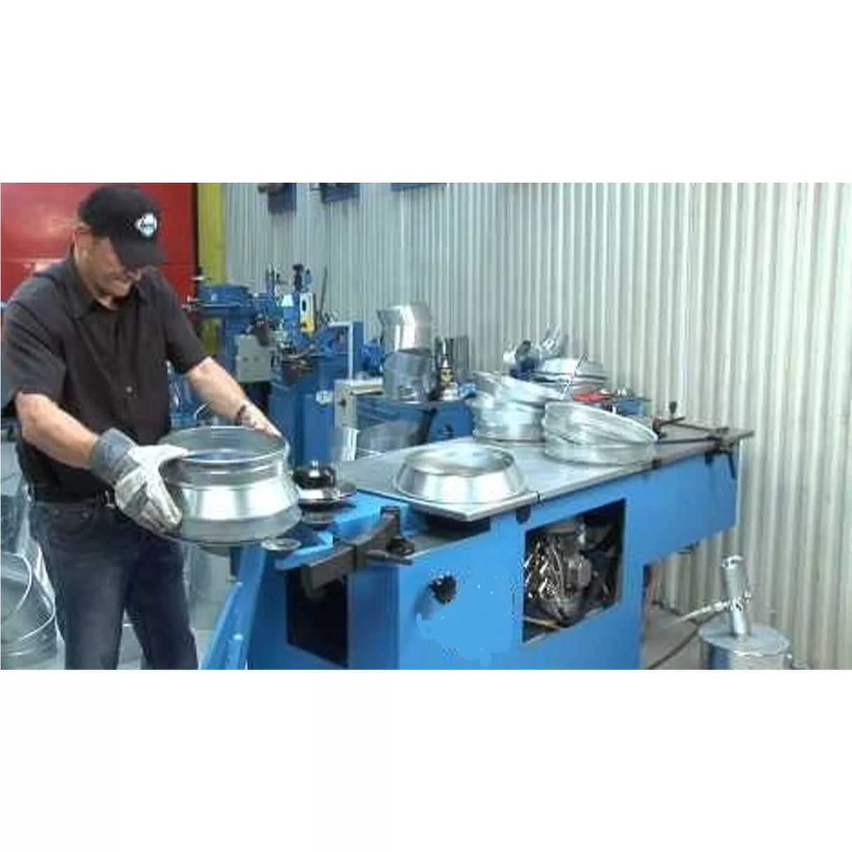 HVAC/Sheetmetal Ducting Spiro Gorelocker Combo. Steelmaster Model: GL-Combo-1250, 100mm ~ 1250mm
