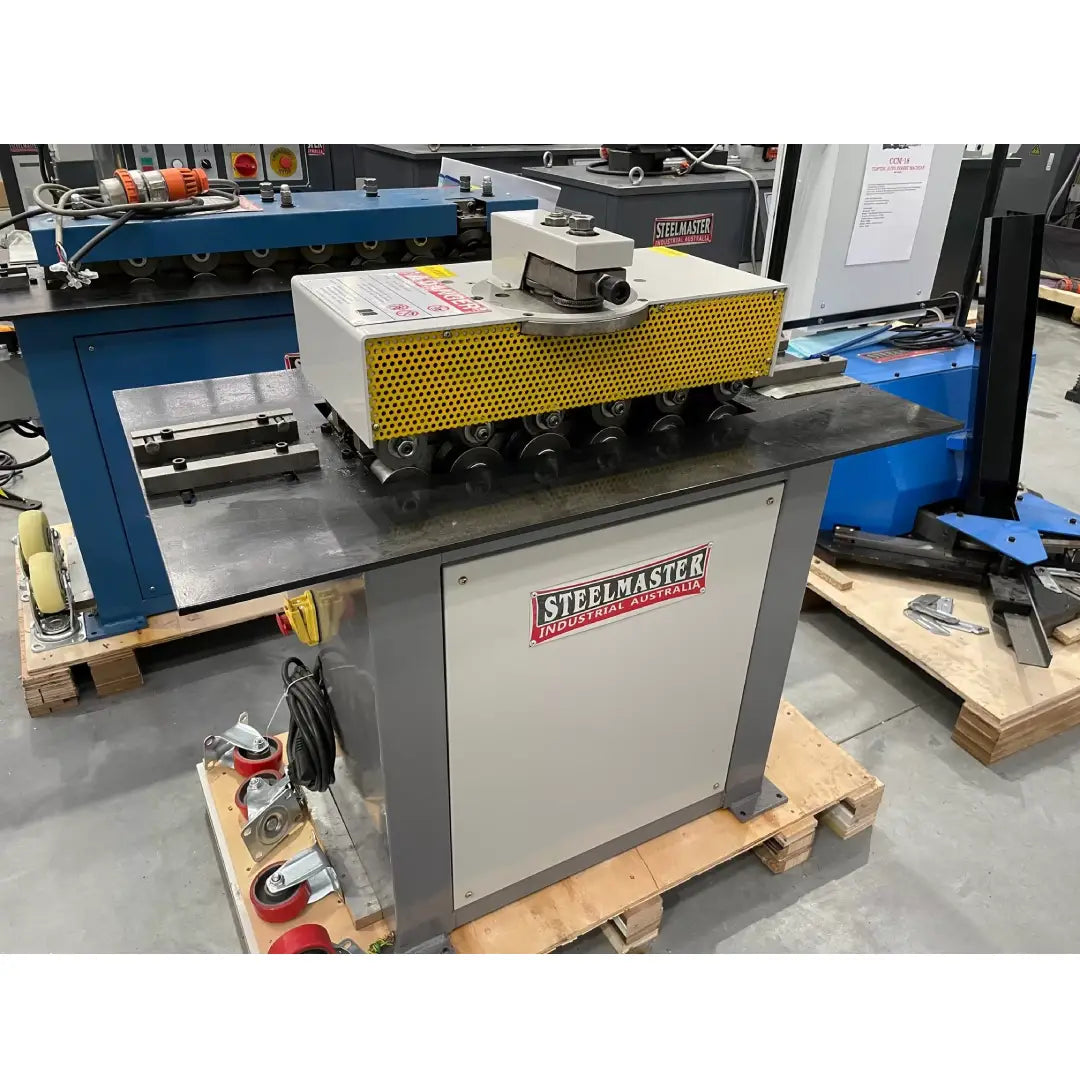 HVAC / Sheetmetal Lockseamer 1.2mm Capacity. Steelmaster Model: SM-L20N, 4 Profiles in 1