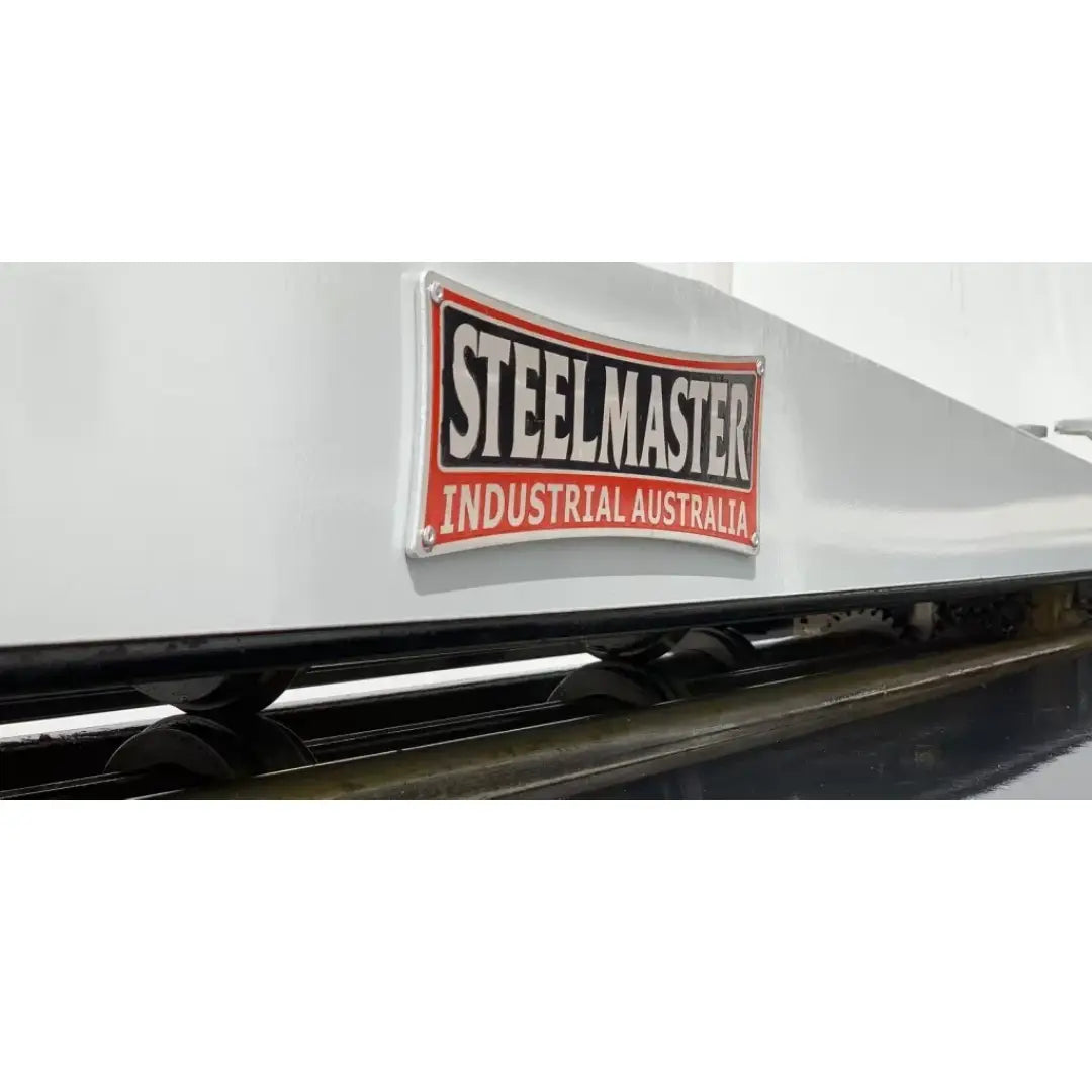 HVAC Sheetmetal Ribbing / Grooving Machine. Steelmaster Model: SM-RB1.2-2440 Rib Roller