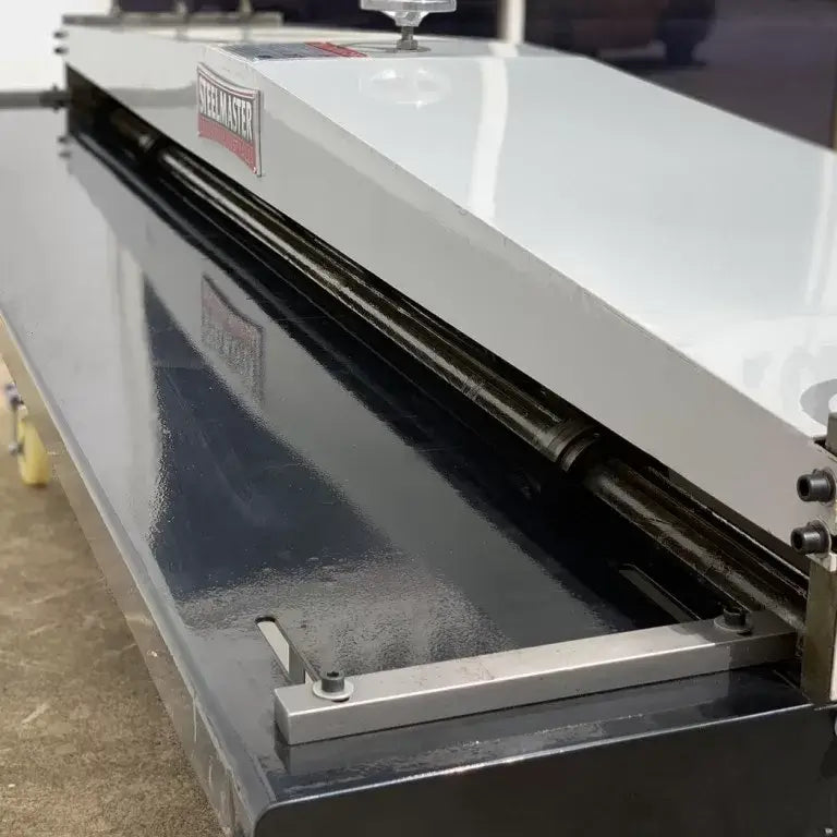 HVAC Sheetmetal Ribbing / Grooving Machine. Steelmaster Model: SM-RB1.2-2440 Rib Roller