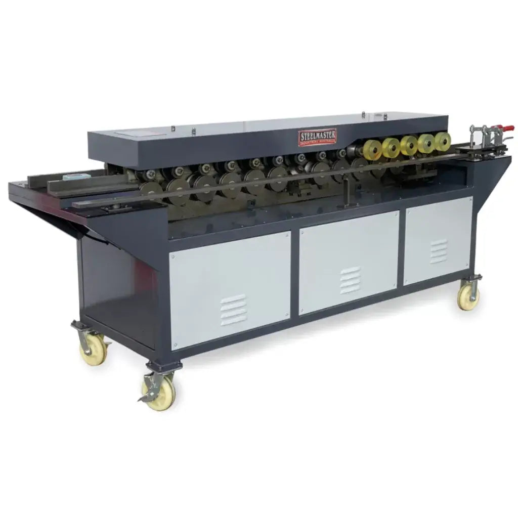 HVAC / Sheetmetal TDF Duct Roll Former. Steelmaster Model: TDF 1.6, 16 Station, 25mm & 35mm Includes Small Parts Feeder, Must Have For All HVAC Shops – 3Ph. 415Volt