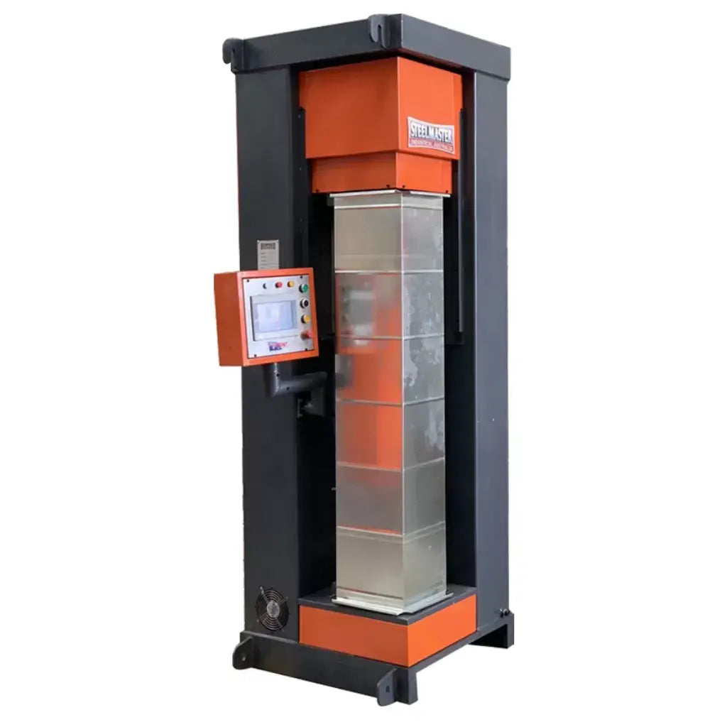 HVAC – Vertical Duct Seam Closing Machine - Steelmaster Model: VDSC-1600, 1000mm ~ 1550mm Range