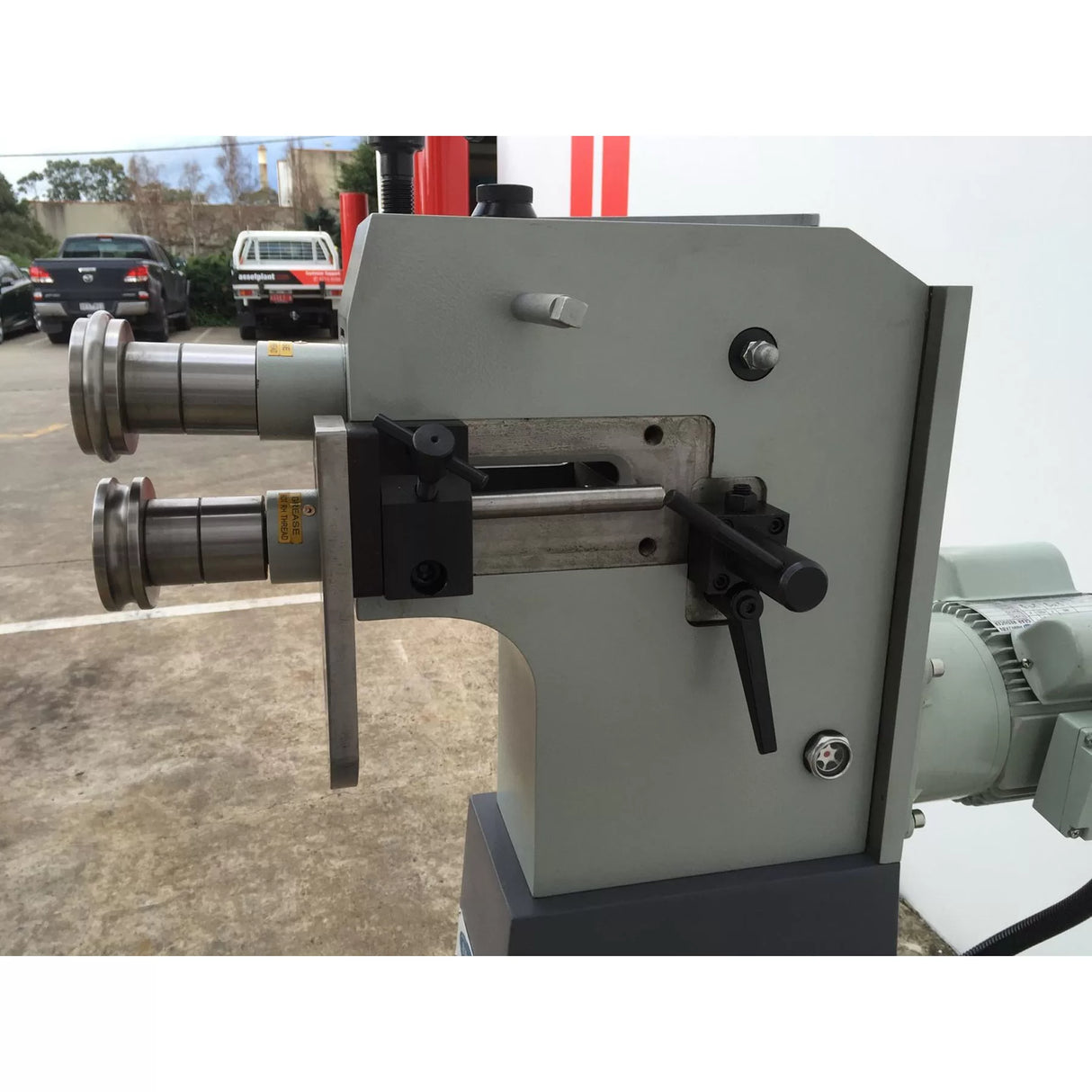 SM-EMR-RT-1.6 Jenny Swage. 415Volt. Steelmaster Motorised, 1.6mm Capacity, 280mm Throat