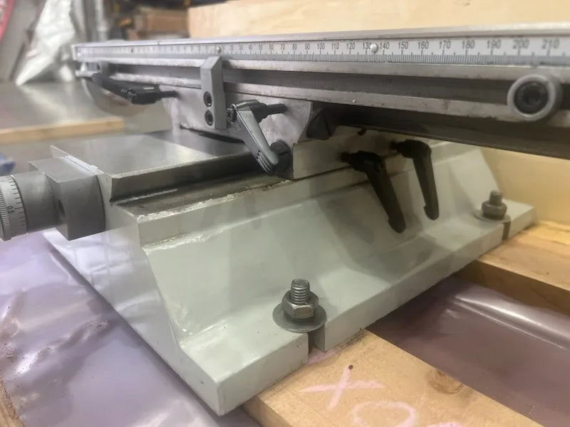 Heavy Duty Compound Slide Table, 590mm x 150mm, Ground Finish