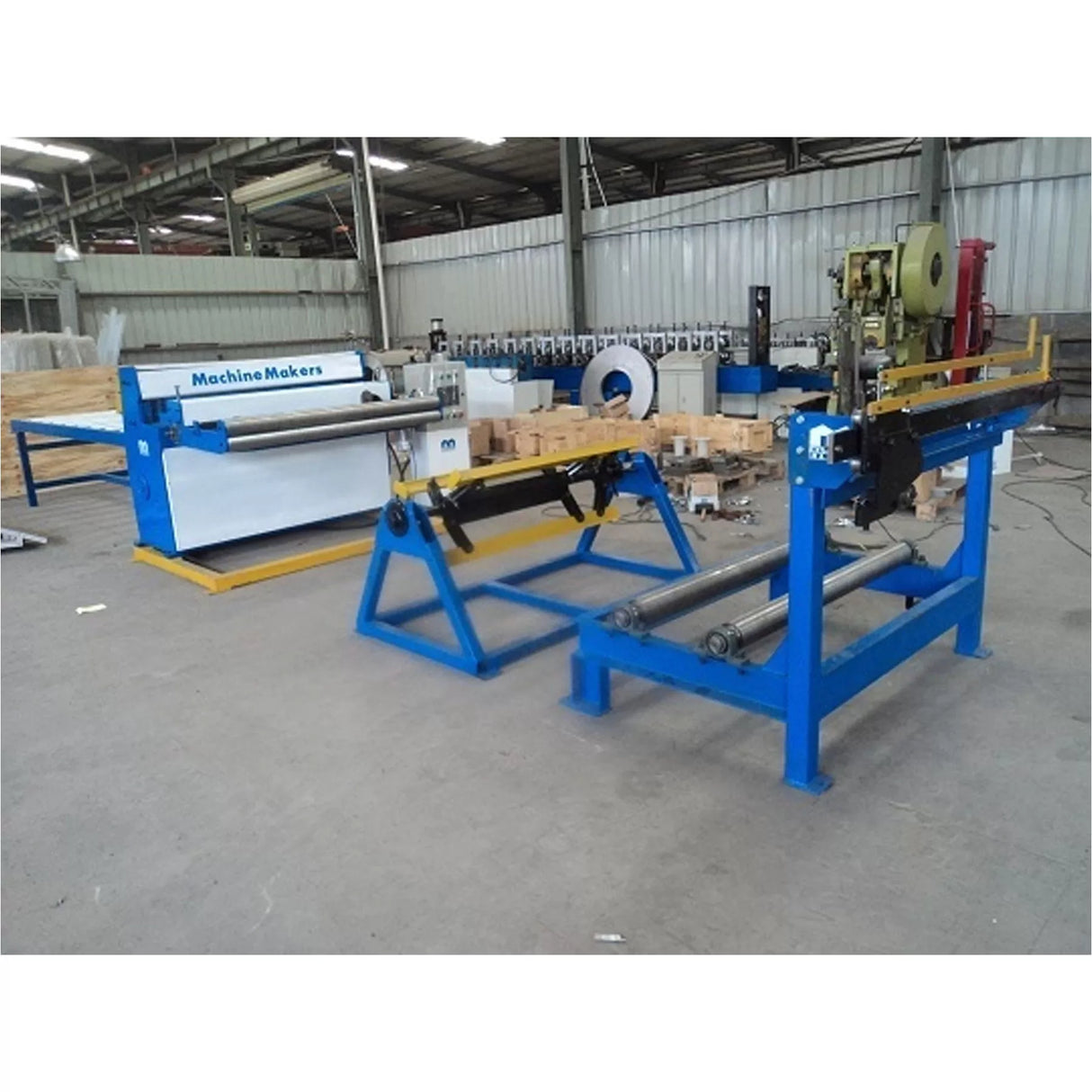 Cut To Length Blanking Line, 1270mm x 1.2mm, PLC Operated