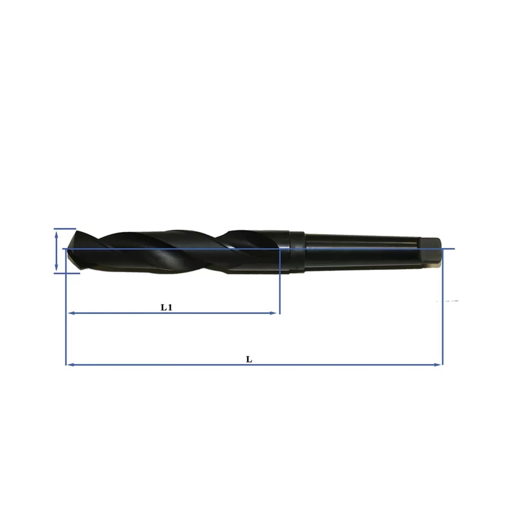 Morse Taper Shank Drill Bit, 25.5mm
