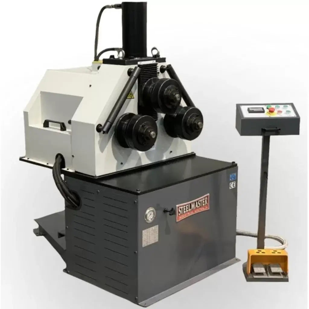 Steelmaster SM-PK65 Section & Pipe Roller Heavy Duty Vertical Hydraulic Top Roll