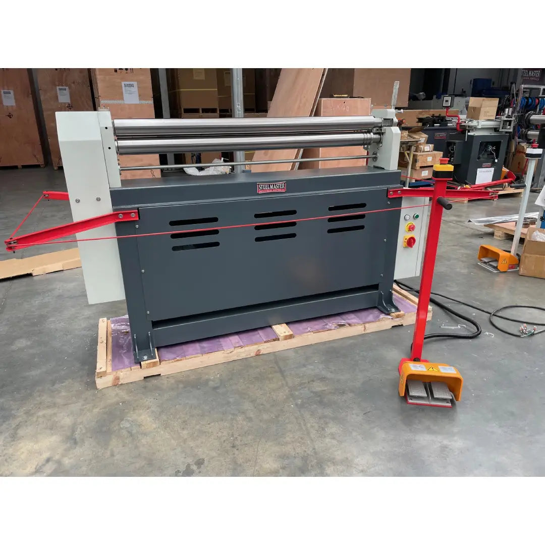 Steelmaster SM-ESR1300/75 Sheetmetal Rollers 1300mm x 75mm Floor Mounted