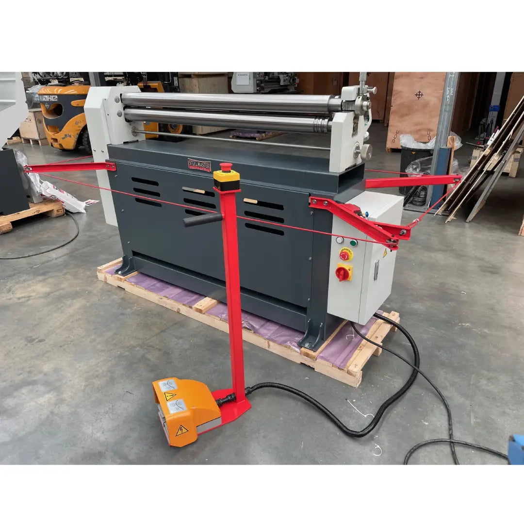 Steelmaster SM-ESR1300/75 Sheetmetal Rollers 1300mm x 75mm Floor Mounted