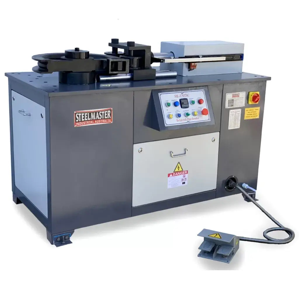 Tube & Pipe Bender, 50mm Capacity, 4 Tooling Sets, 415V