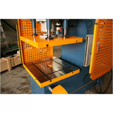 Open Front Hydraulic Press, 100 Ton Capacity, Heavy Duty