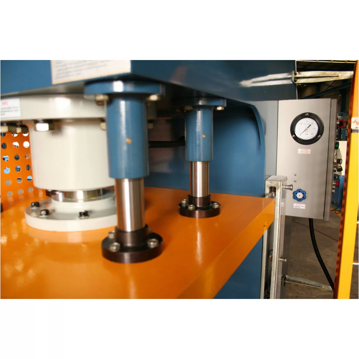 Open Front Hydraulic Press, 100 Ton Capacity, Heavy Duty