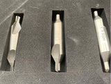 HSS Centre Drill Set, Double Ended Ground, Sizes 1-8