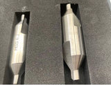 HSS Centre Drill Set, Double Ended Ground, Sizes 1-8
