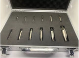 HSS Centre Drill Set, Double Ended Ground, Sizes 1-8