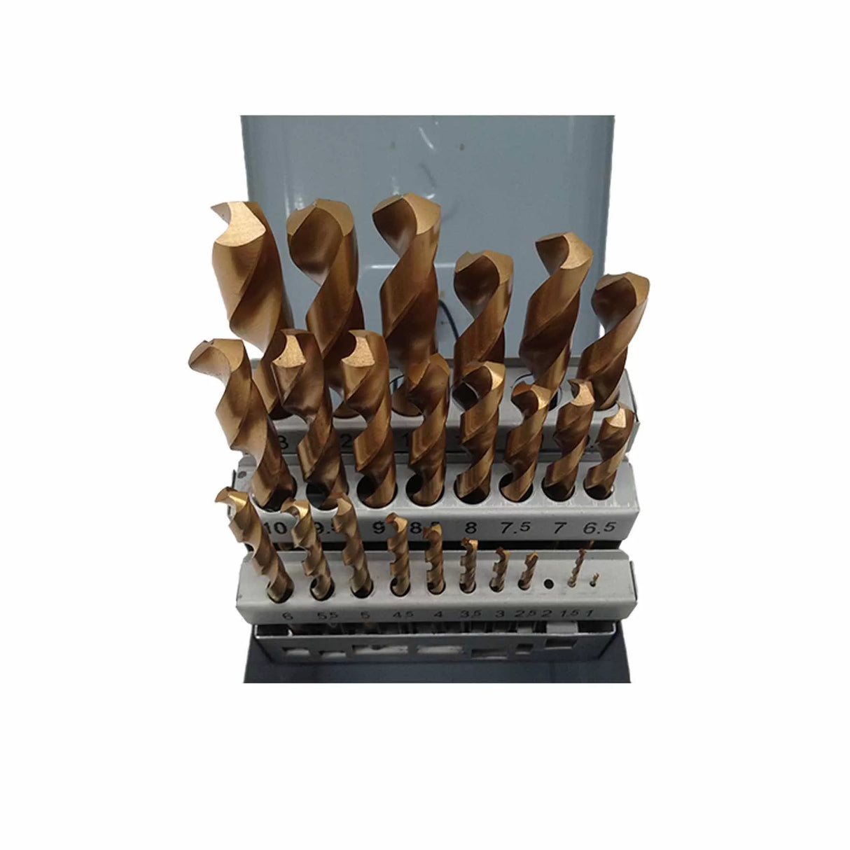 Drill Set, TiN Coated, 25 Piece, 1-13mm in 0.5mm Increments