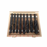 HSS Straight Shank Drill Set, 8 Piece, 13mm-25mm, 13mm Shanks