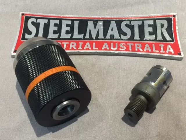 Magnetic Base Drill Mini Set with 1-13mm Keyless Chuck & Adaptor