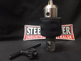 Magnetic Base Drill Mini Set with 1-13mm Keyed Chuck & Adaptor