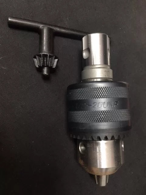 Magnetic Base Drill Mini Set with 1-13mm Keyed Chuck & Adaptor