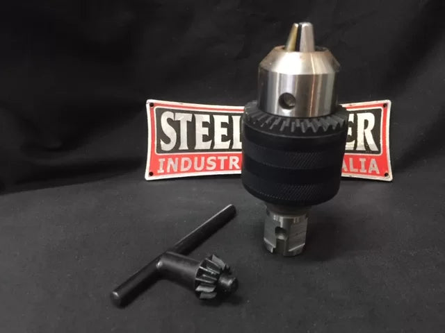 Magnetic Base Drill Mini Set with 1-13mm Keyed Chuck & Adaptor