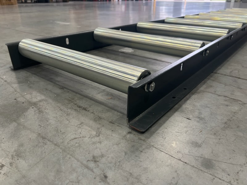 Durable Industrial Roller Conveyor 3000mm Long x 450mm Wide (Legs Sold Separately)