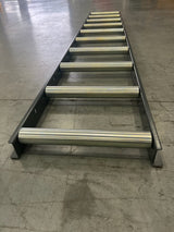 Durable Industrial Roller Conveyor 3000mm Long x 450mm Wide (Legs Sold Separately)