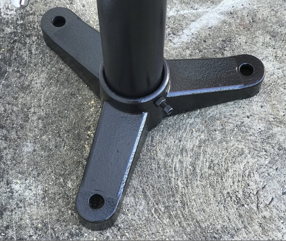 Adjustable Height Roller Stands 52mm x 400mm (650-1080 High) 200kg Load Capacity