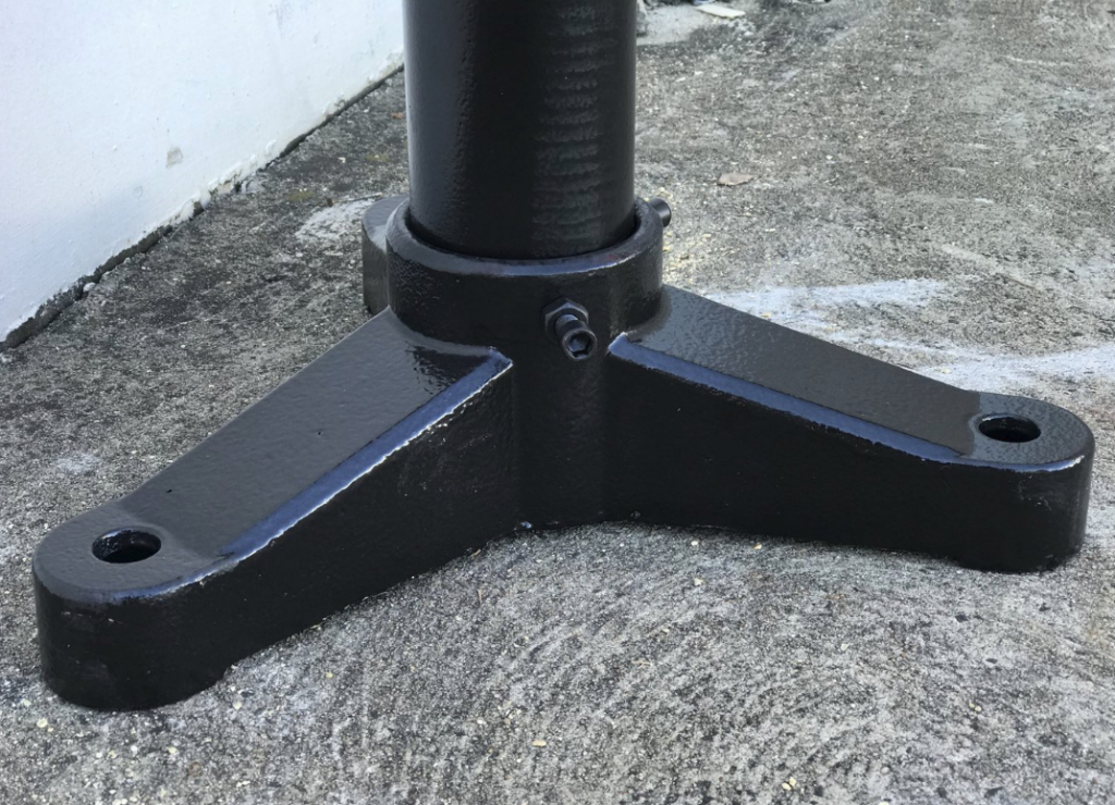 Adjustable Height Roller Stands 52mm x 400mm (650-1080 High) 200kg Load Capacity