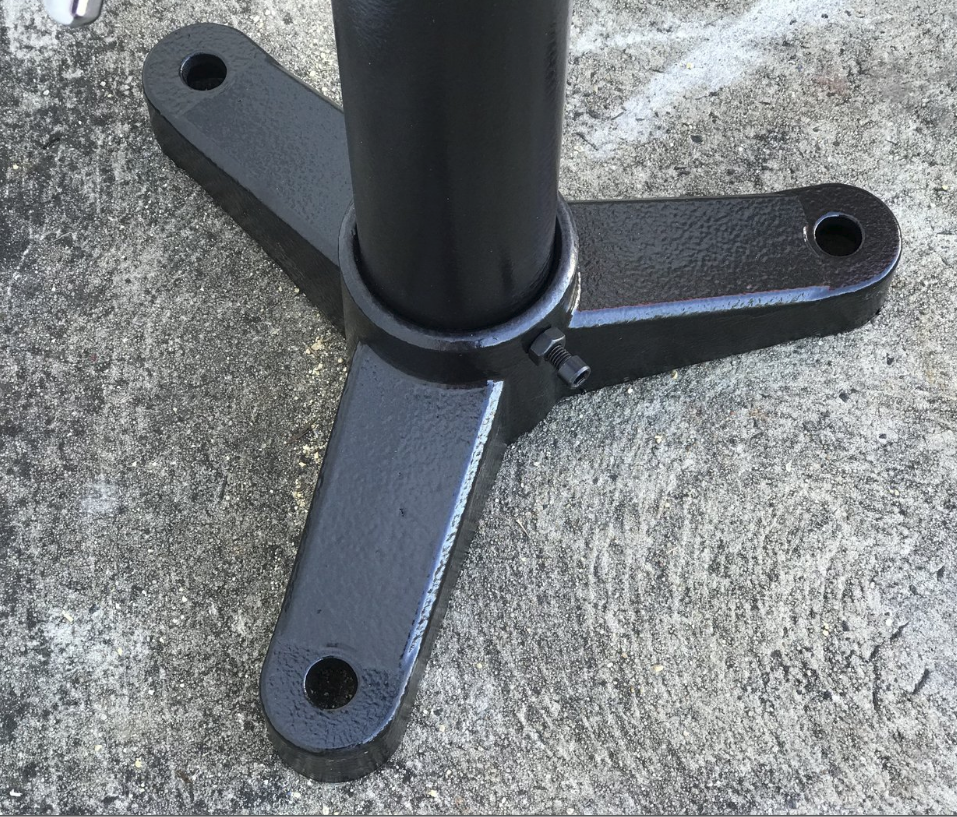 Heavy Duty V-Type Adjustable Height Roller Stands 52mm x 125mm (580-970 High) 200kg Capacity