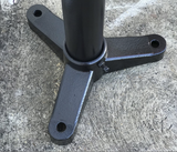 Heavy Duty V-Type Adjustable Height Roller Stands 52mm x 125mm (580-970 High) 200kg Capacity