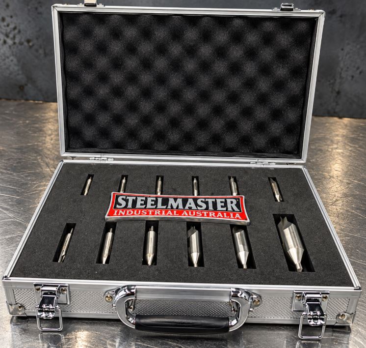 HSS Centre Drill Set, Double Ended Ground, Sizes 1-8