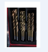 HSS Drill Set - 170 Piece, 1mm - 10mm in sizing, TIN coated, HSS precision ground