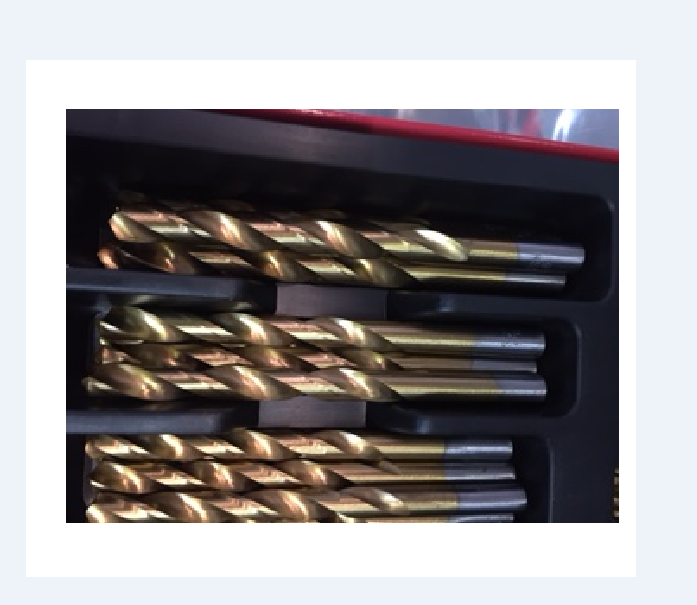 HSS Drill Set - 170 Piece, 1mm - 10mm in sizing, TIN coated, HSS precision ground
