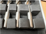 HSS Flat Countersink Set, 7 Piece with Stand, M3 - M12
