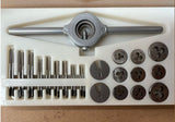HSS Tap & Die Threading Set, 31 Piece Miniature, M1-M2.5