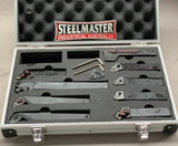Lathe Turning Tool Set, 9-Piece Carbide Clamped Type, 16mm Shank