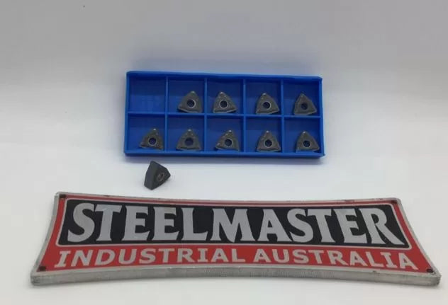Carbide Inserts (10-Pack) WNMG 060408 DM YBC252, Pin Type