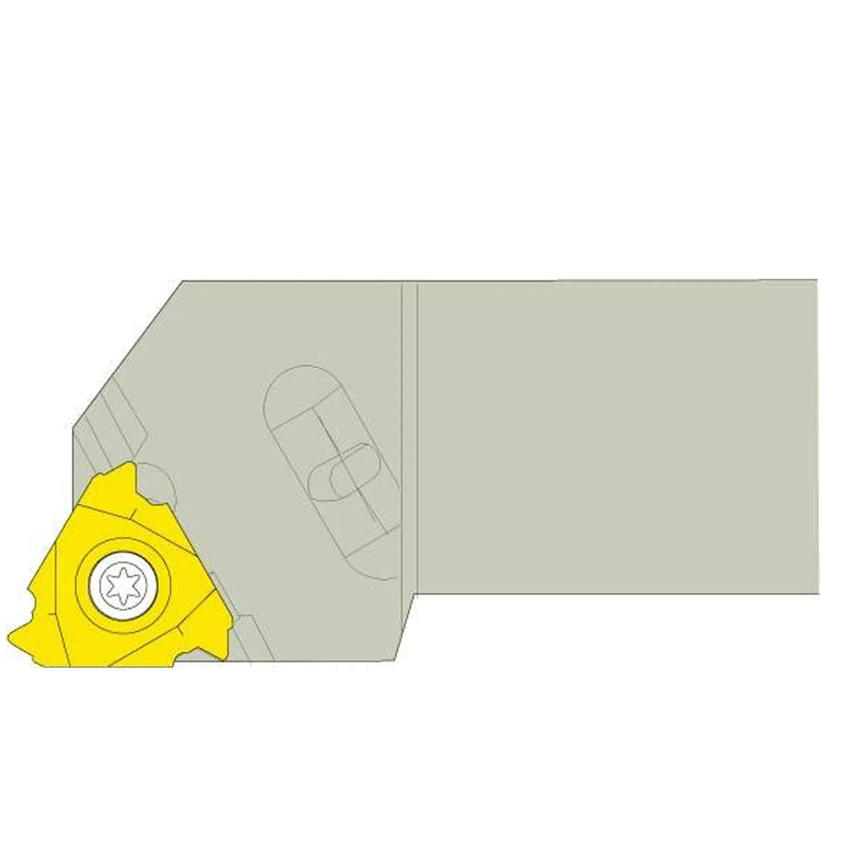 Insert Pack (5) to Suit External Threading Tool 05 - 07 TPI 60 Degree