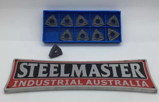 Turning Tool Insert Pack (10), Pin Type Negative (WNMG 080408 DM YBC152)