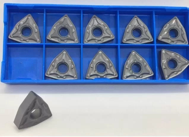 Turning Tool Insert Pack (10), Pin Type Negative (WNMG 080408 DM YBC152)