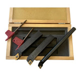 Lathe Turning Tool Set, 3-Piece Carbide Clamped Type, 16mm