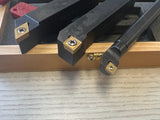 Lathe Turning Tool Set, 3-Piece Carbide Clamped Type, 16mm