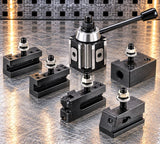 Lathe Quick Change Tool Post Set, 6-Piece, Suits 250mm Swing