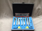 Lathe Turning Tool Set, 7-Piece Carbide Clamped Type, 10mm Shank